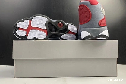 Trendy Retro Red Flint Gym 13 Grey Air Jordan 800 DJ5982-600 0802